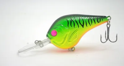 Рыбалка заманить Crank Bait глубокое погружение воблеры 11g длинный Литой