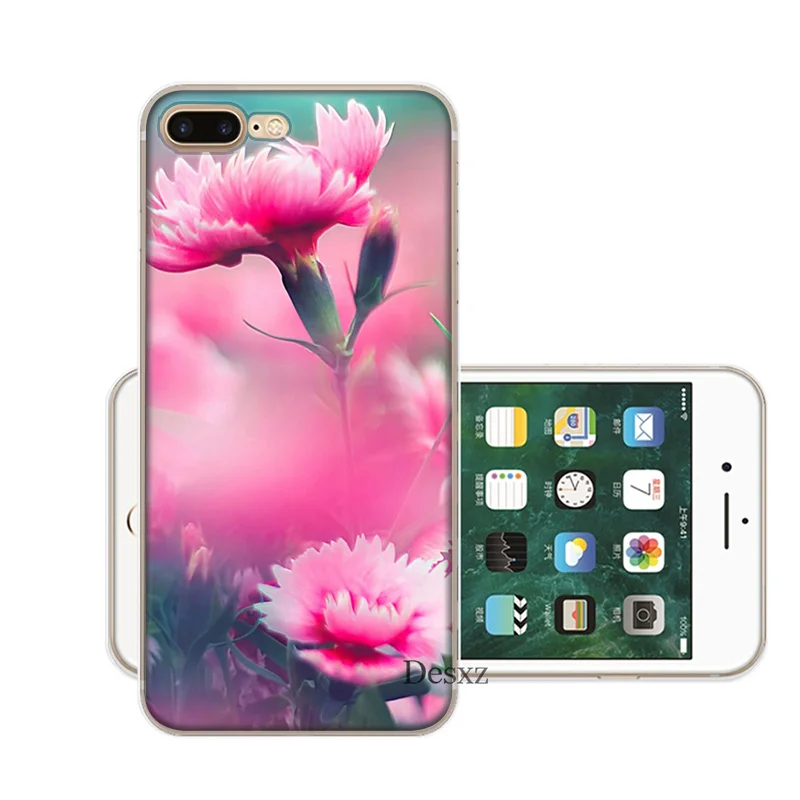 Rose Flower Peonies Phone Case For Apple Iphone 6 7 8 6S Plus X XS Max XR 5 SE 5S Cover | Мобильные телефоны и аксессуары