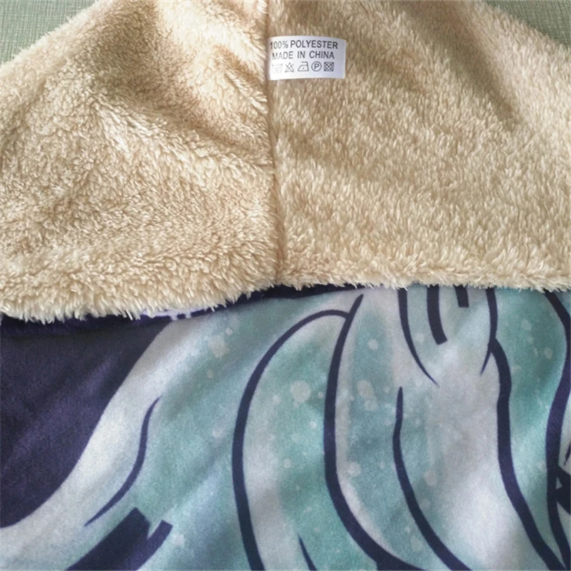 2019 Новое весеннее одеяло с капюшоном s для взрослых детей утепленные на меховой