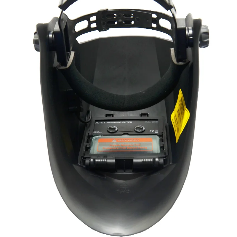 

welding helmet with protectors auto darkening Tig Mig Full Face and Eyes Protect Welding Mask Solar and battery JD04(2233DE)W