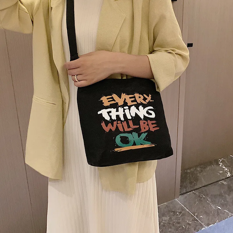 Маленькая Холщовая Сумка FSISLOVER женская сумка-мессенджер дизайнерские мини-сумки