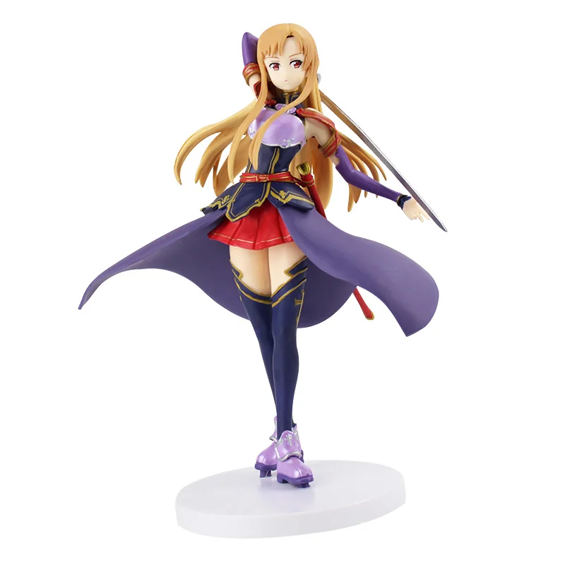 22 см меч искусство онлайн Сан возвращает фигуру игрушки Yuuki Asuna с мечом