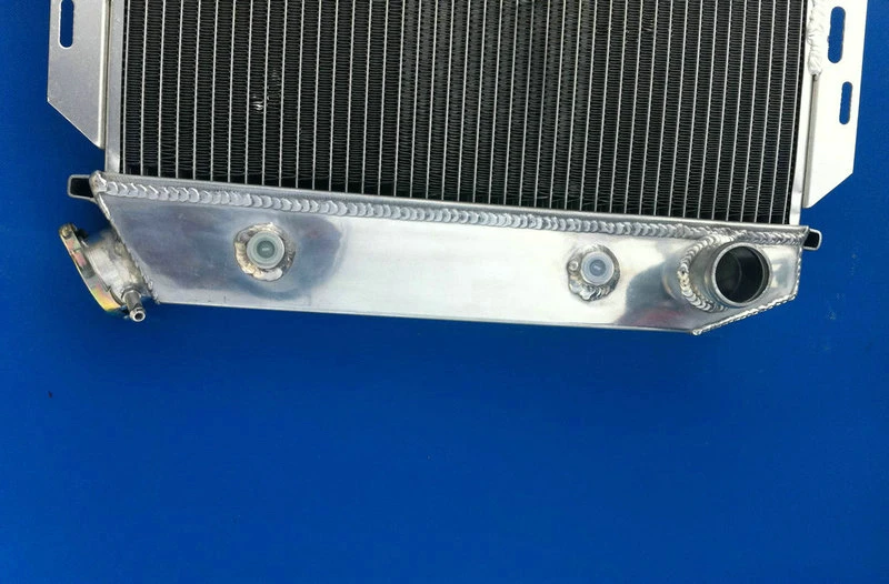 Алюминиевый радиатор и 2 * вентиляторы для Ford Mustang Futura/Fairmont/LTD 4/3 8/5.0L I6/V6/V8 81 82 83 84 85 86