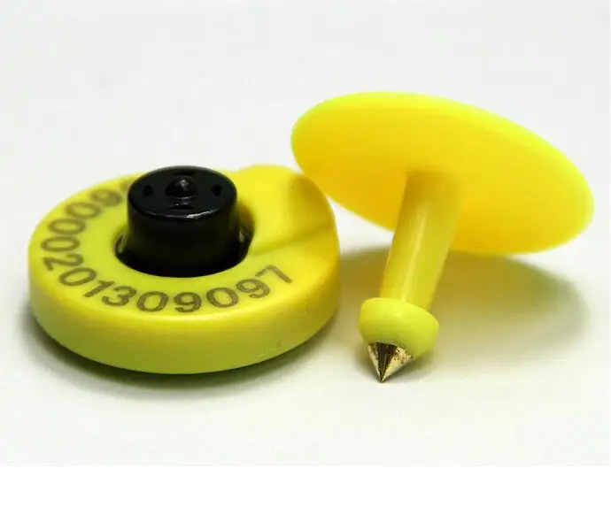 Alien H3 UHF ear tag UHF RFID электронная Ушная бирка для животных, таких как свинья овца корова для отслеживания животных электронная Ушная бирка