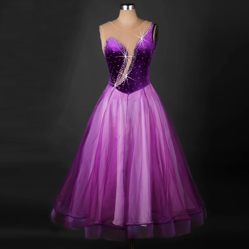 

Girls ballroom dance dress Lady ballroom dance clothes sexy luxury ballroom dance dres for women stones ballroom dance dress