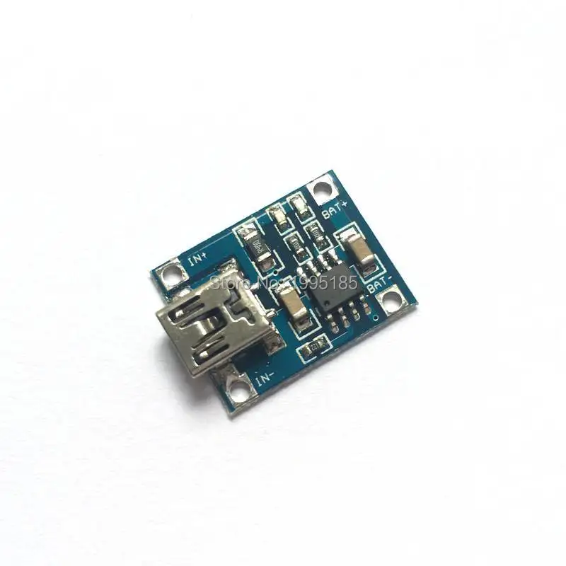 10 шт. TP4056 MINI USB 1A выделенная зарядная панель для литиевой батареи зарядный модуль