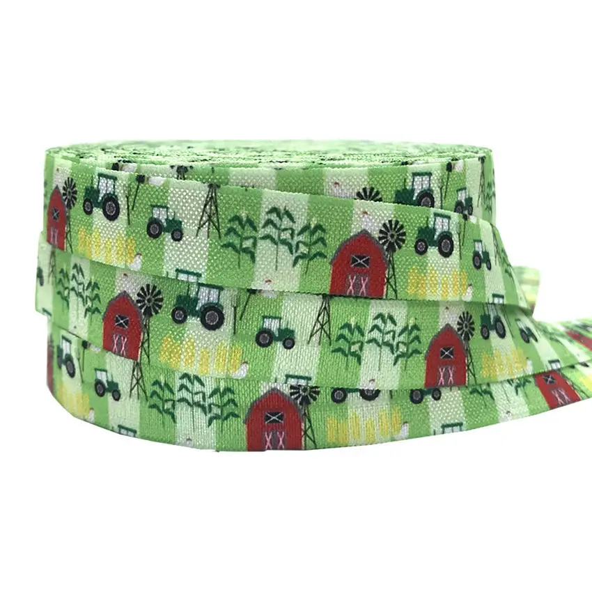 P728 5/" 16 мм camper машинки печатные складные эластичные ленты DIY эластичные Галстуки для волос лента аксессуары для одежды головные уборы эластичная лента - Цвет: P728
