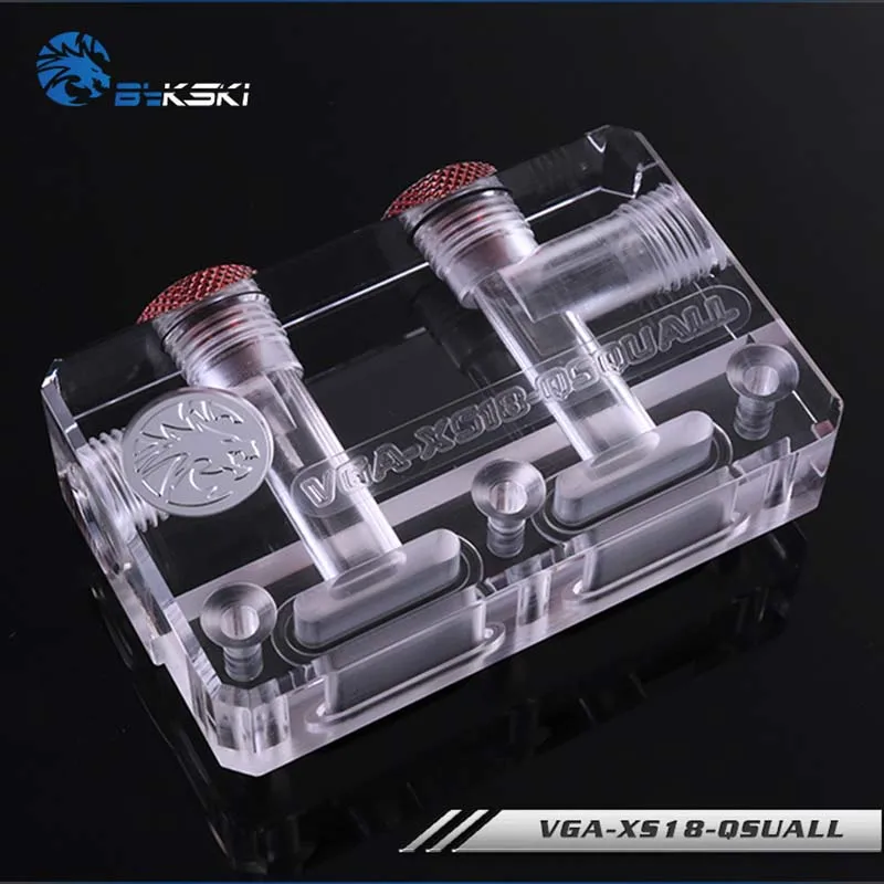 Bykski VGA XS18 QSQUALL L образный блок для моста графического процессора модификации