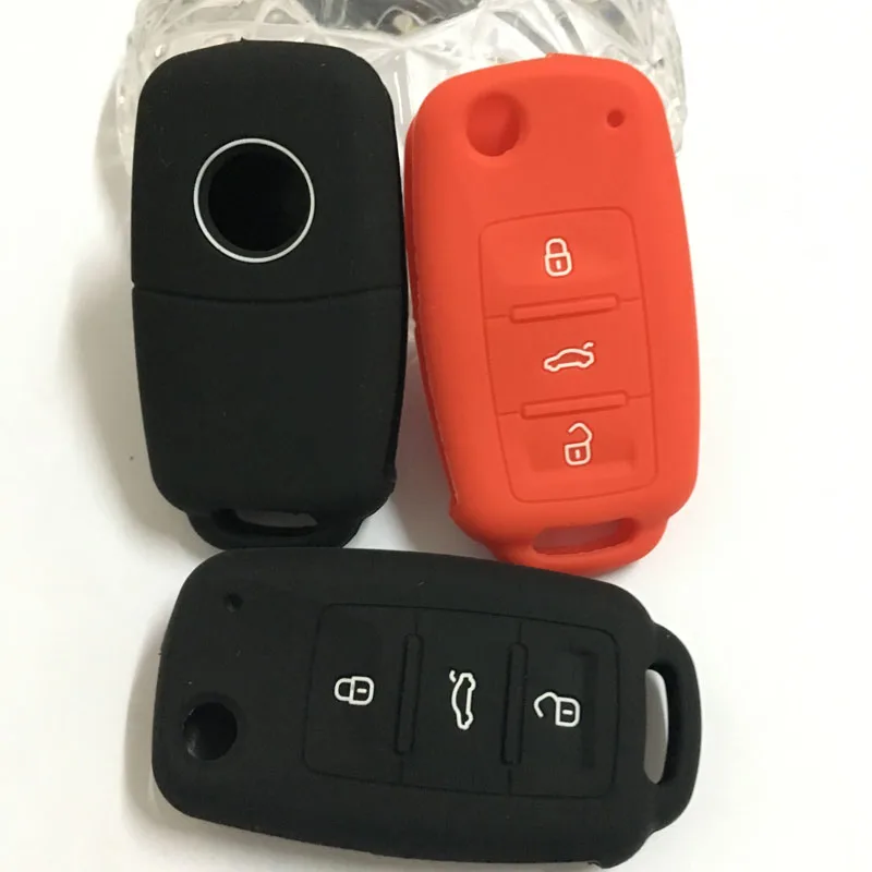 Силиконовый чехол для ключей Skoda роскошный Октавия Рапид Fabia combi citigo roomster