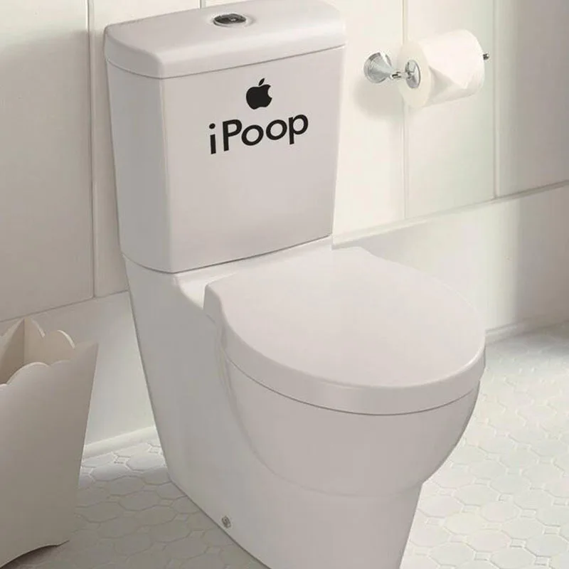 Новое поступление наклейки для ванной туалета домашний декор Наклейки на стены