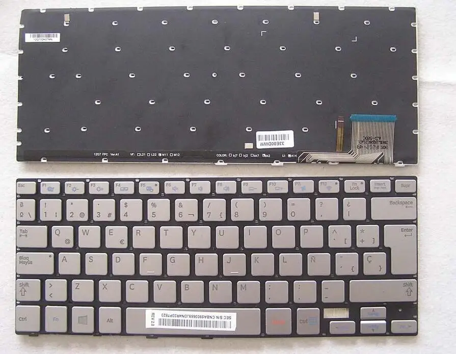 Клавиатура для SAMSUNG NP730U3E NP740U3E