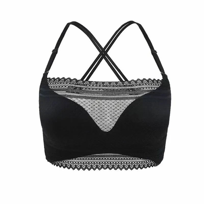 

Fashion No Wire Women Underwear Sexy Lace Sexy Lace Bra Comfortable Tops Female Bralette