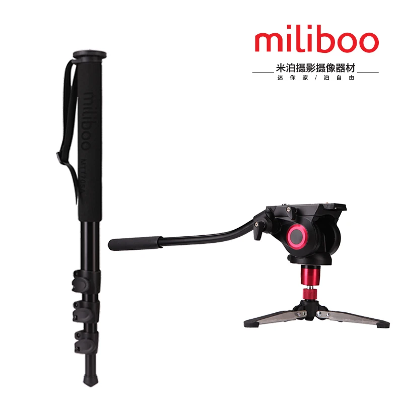 MILIBOO алюминиевый монопод 10 кг для видеокамеры переносной дорожный dslr Nikon Canon Sony|dslr