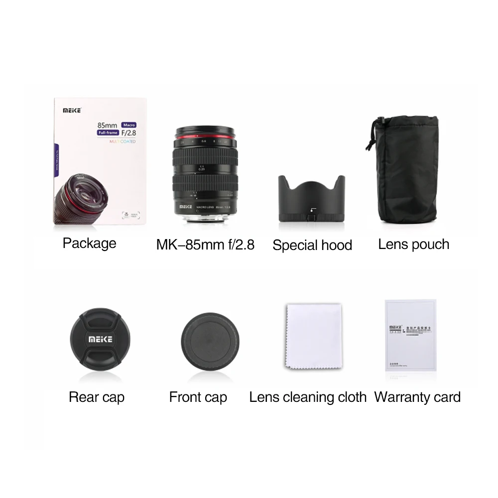 Макро объектив Meike MK 85mm F/2 8 с полной рамкой APS C супер MediumTelephoto для Canon EF Mount DSLR