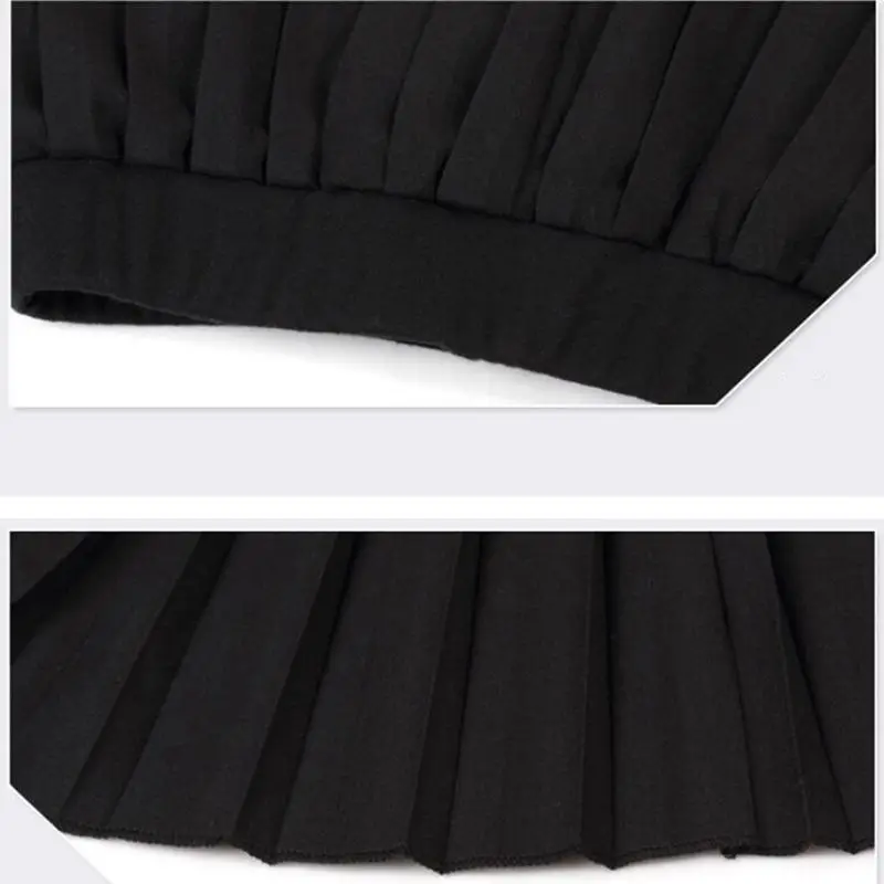 Детская плиссированная юбка черная для девочек подростков танцев JW2982A 2020|girls