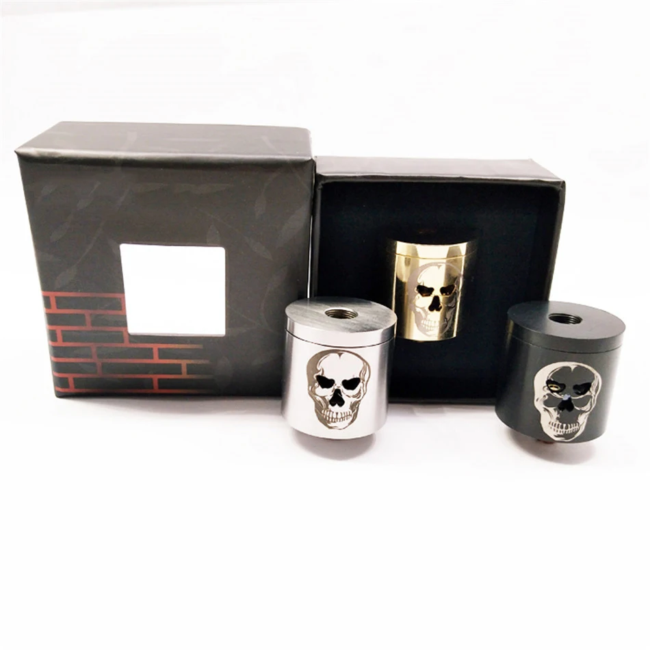 

ZZtech New Style Electronic Cigarettes Distinctive LED Skull Design Flash and Change The Colored Lights For All The Atomizers