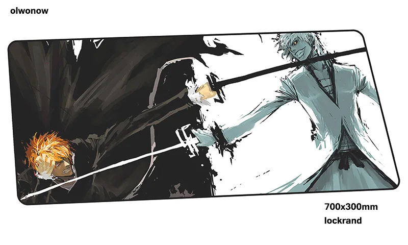 BLEACH Коврик для мыши рождественские подарки компьютерный геймер Коврик для мыши 70x30 см Лучший Коврик Для Мыши Эргономичный гаджет офисный стол коврики - Цвет: design 6