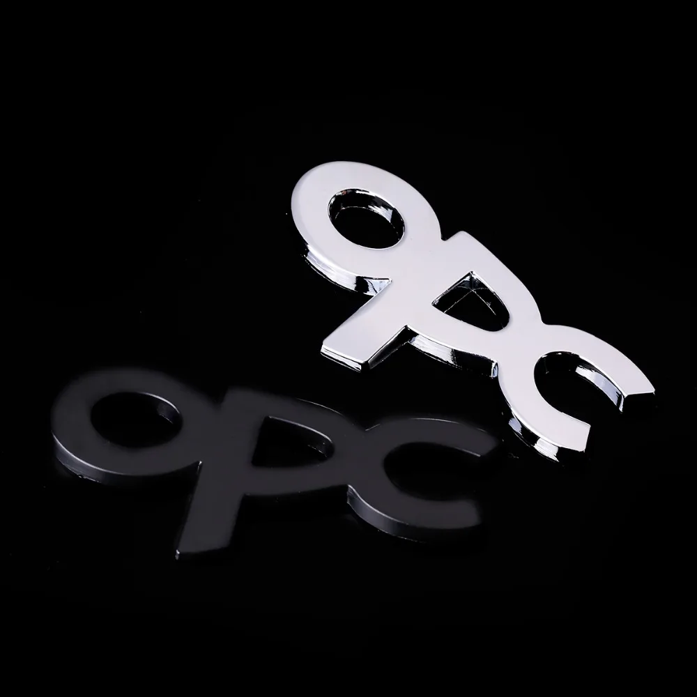 Автомобильный Стайлинг 3D Автомобильная наклейка хромированный металл OPC эмблема