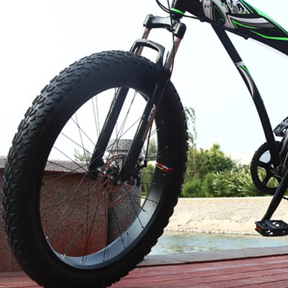 

New Arrival 24 26-inch Snow Bike Two-disc Brake 4.0 Tires Beach Mountain Bike Bicicleta Road Bike Carbon Fiber Frame