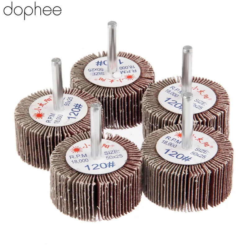 Dophee 5 шт. Dremel аксессуары шлифовальный станок шлифовальная бумага откидная