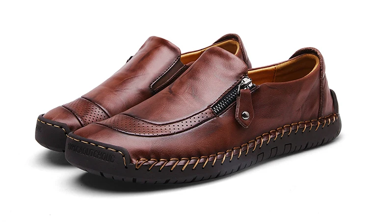 Мужская повседневная обувь; лоферы; Мужская обувь; Качественная кожаная обувь; классическая мужская обувь для вождения; дизайнерские мокасины; жир размера плюс 38-48
