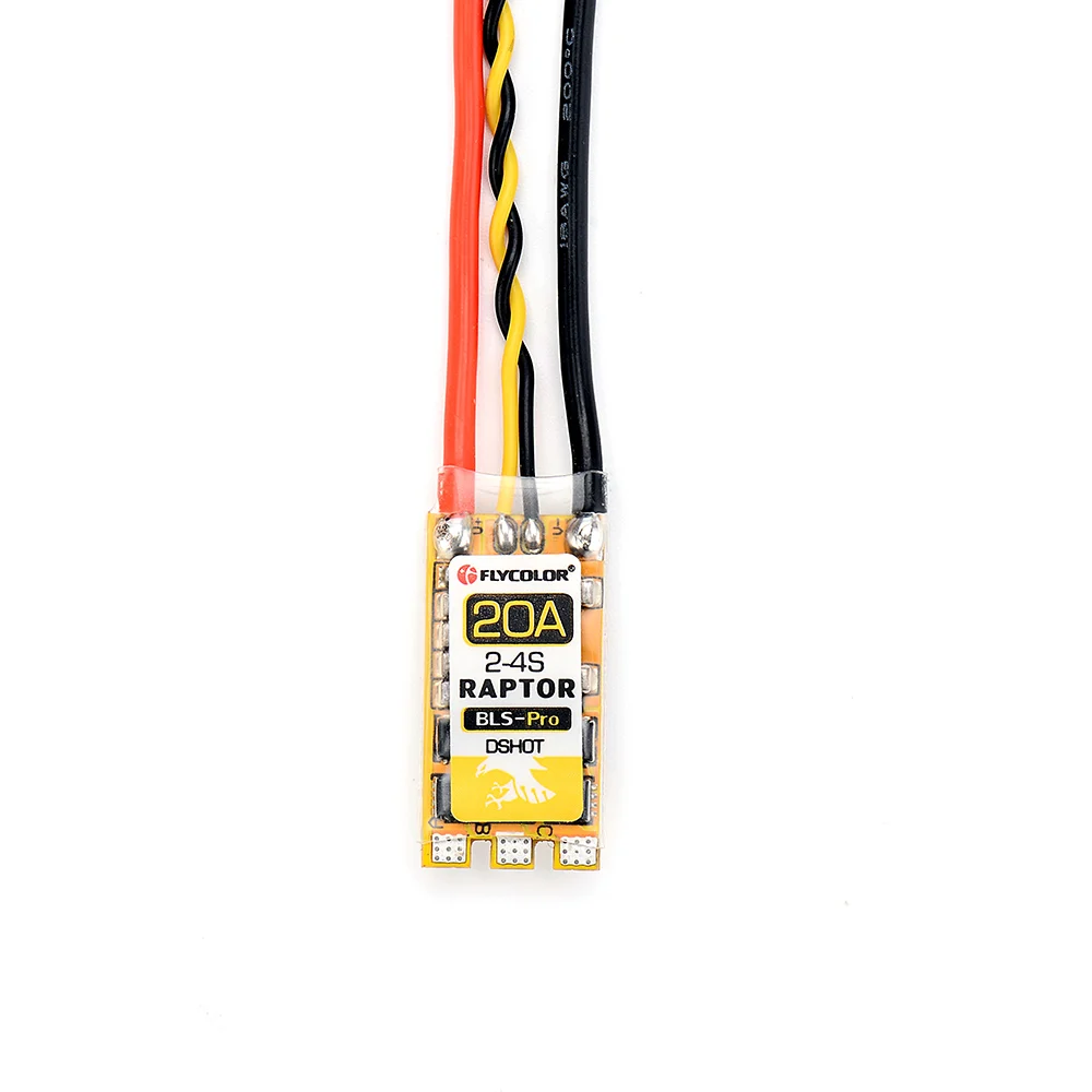 FATJAY Raptor BLS-Pro-15A 20A 30A 50A 2-4s ESC BLHeliS firmware Supports 15A 20A 30A 50A ESC  Dshot For RC drone FPV multirotors