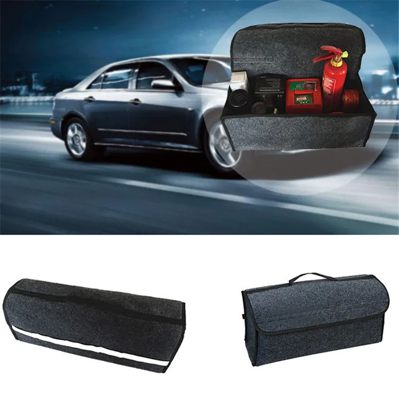 Многофункциональная автомобильная сумка для хранения мягкий войлочный ящик