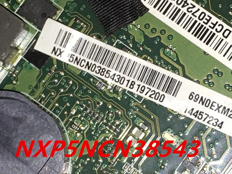Материнская плата для ноутбука acer Predator 15 G9-591 G9-592 P5NCN P7NCN NXP5NC038543 TESED OK