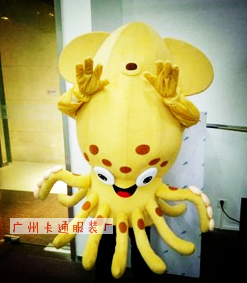 

Octopus Mascot Costumes Cartoon Apparel Birthday Party for Adults Gift for Halloween Carnival party