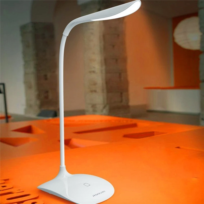 LED Table Lamp USB Working Flexible Desk Light 3Models Eyes Protection Book-Reading Luminaire Office Home Decor | Лампы и освещение