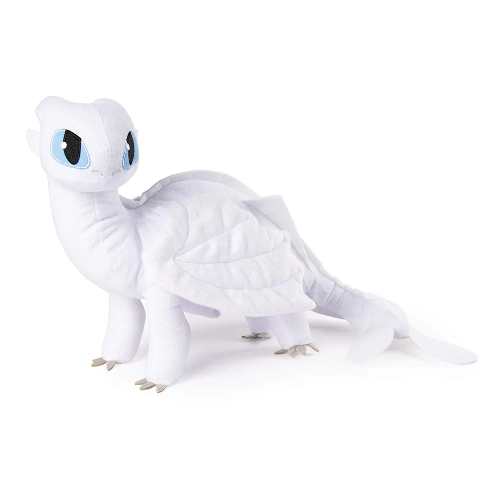 

Dragon Plush Light Fury Plush Toy Light Fury Soft White Dragon Stuffed Doll 32CM