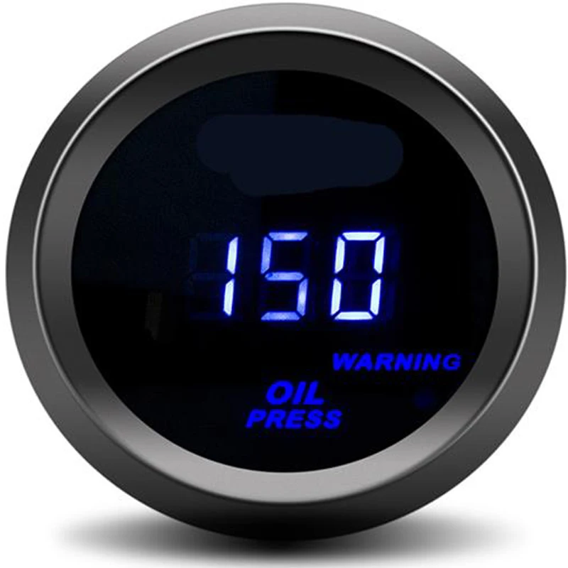 52mm Car Digital Turbo Boost Gauge PSI BAR Water Temp Oil Temp Oil Pressure Gauge Voltmeter Tachometer Rpm gauges Air Fuel Ratio