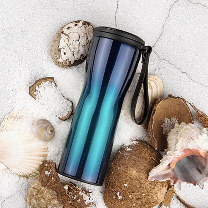 1 стакан для кофе Термокружка холодная изоляция чашка Мока Смарт OLED сенсорный экран дисплея температуры нержавеющая сталь кофейная чашка