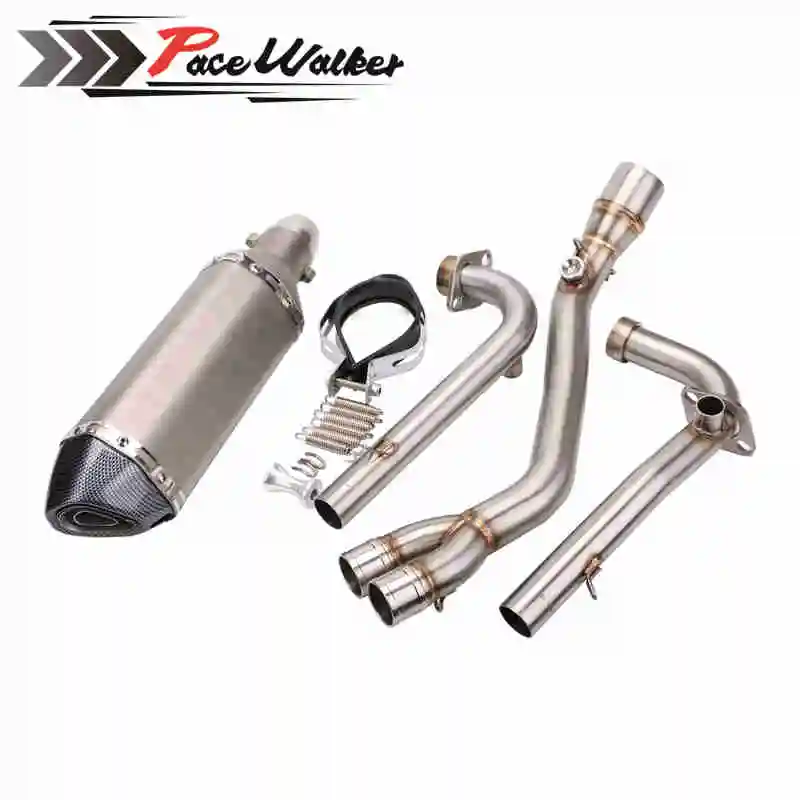 Мотоцикл среднего выхлопной трубы + 51 мм выхлопных газов изменение скутер