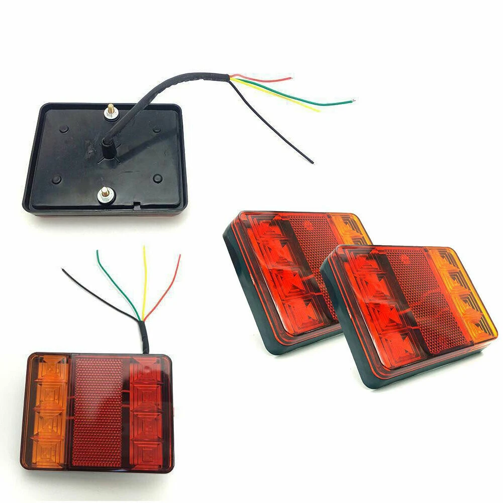 2 шт. легко установить прочный задний свет водонепроницаемый низкое потребление