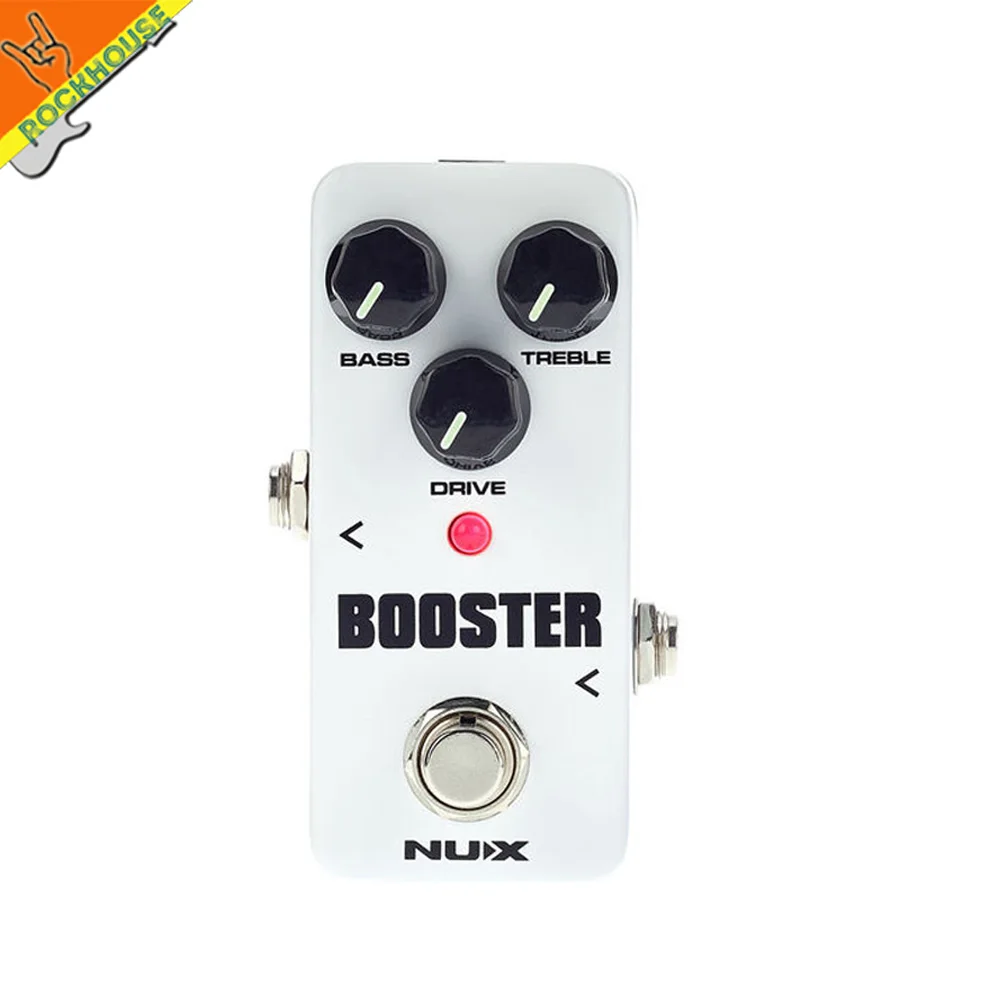 Booster NUX Мини ядро гитары педаль эффектов хор компрессор перегруз искажение бустер Vibe вибрато петля реверберации фазер гитарная педаль - Цвет: Booster