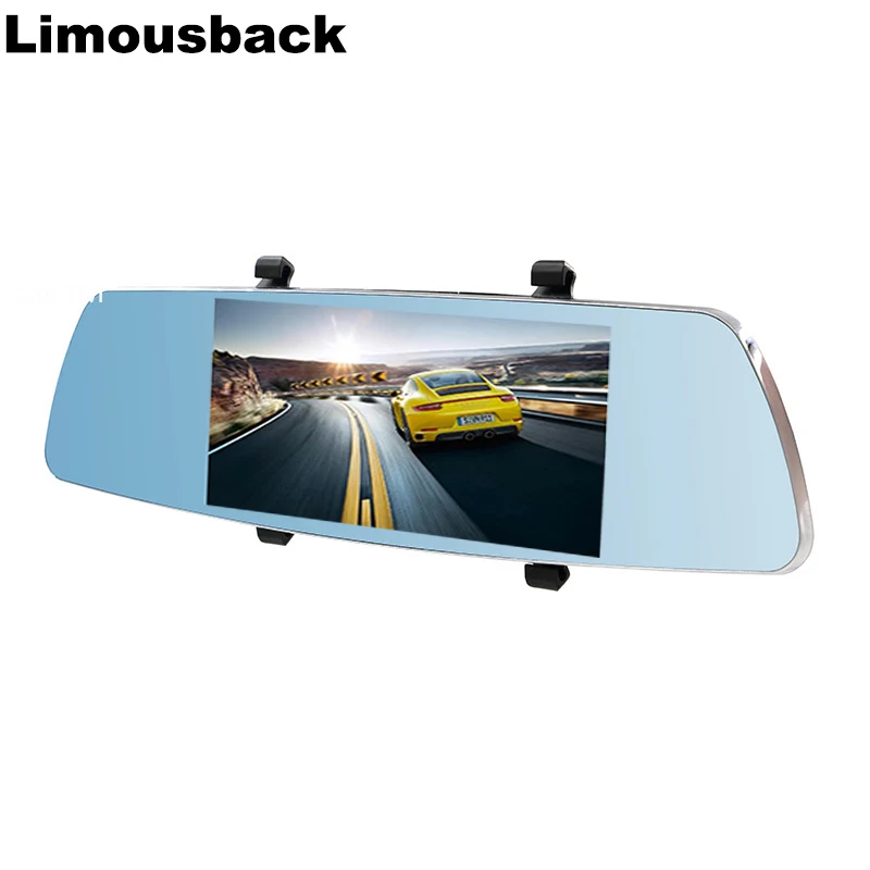 Автомобильный видеорегистратор Limousback 7 &quotсенсорный FHD 1080P с камерой заднего