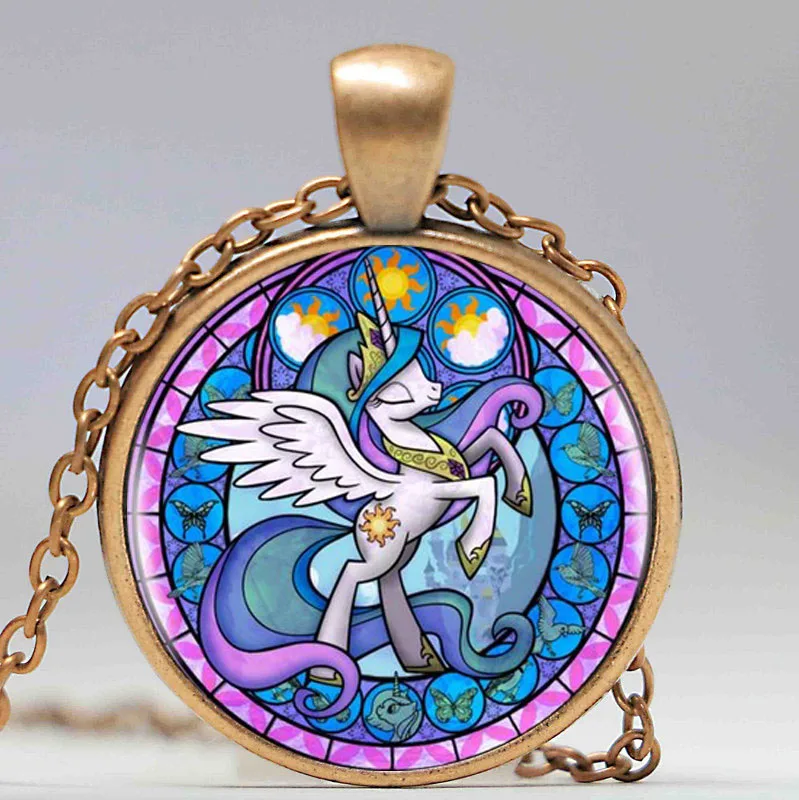 1 шт./лот принцесса целостиа мой маленький Колт Дружба это волшебное ожерелье с