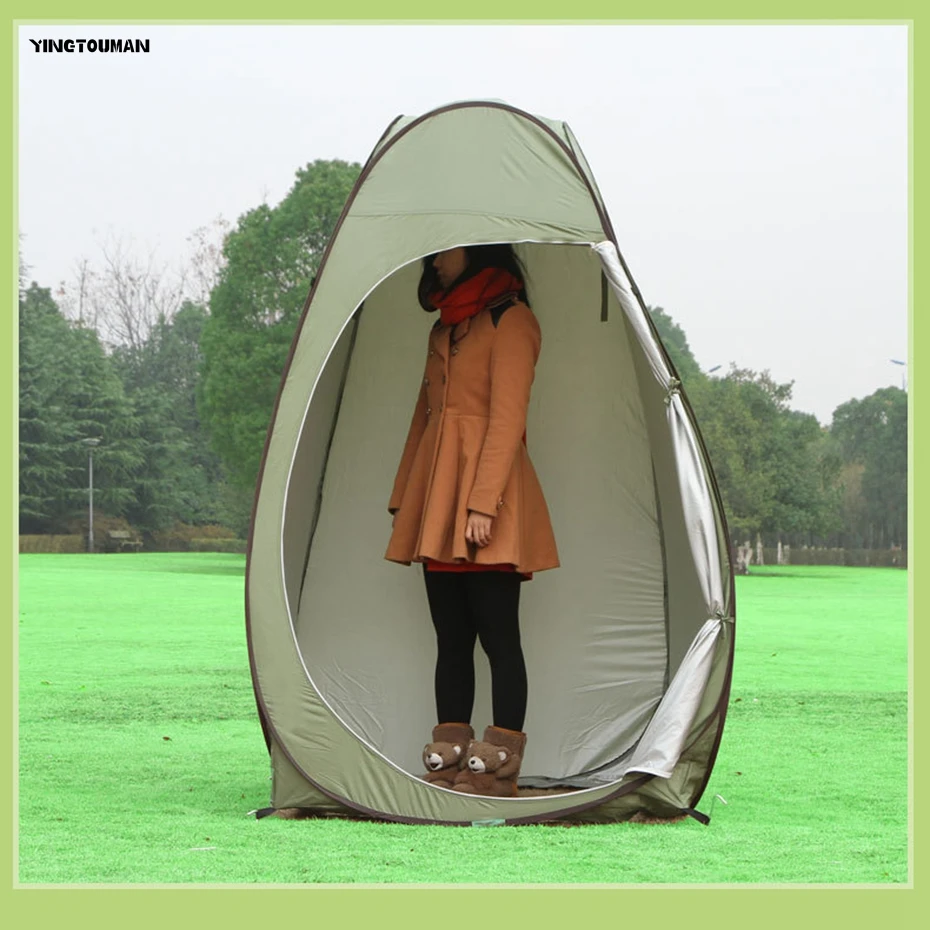 

YINGTOUMAN 2017 Outdoor Multi-purpose Bath Tent Dressing Model Tents Camping Hiking Traveling Tent