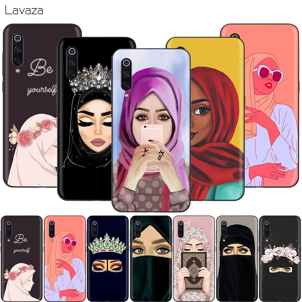 Lavaza Мусульманский Исламский чехол с глазами девушки для Xiaomi Mi 9 Pro 8 6 A1 A2 Pocophone F1 Lite