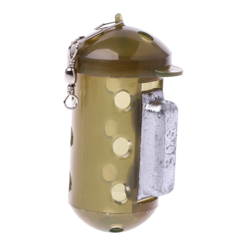 1PC Useful Carp Fishing Feeder Bait Cage Lure Pit Device Basket Holder With Lead 30g | Спорт и развлечения
