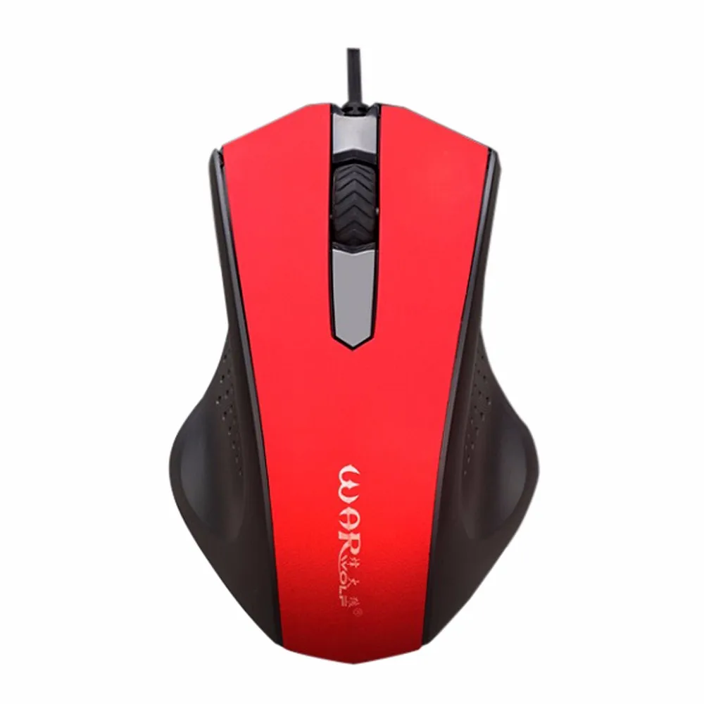 Wired Mouse 1600dpi 3Buttons USB Black Blue Rechargeable Optical Gaming High Quality Mice for PC Notebook Laptop L0130 | Компьютеры и