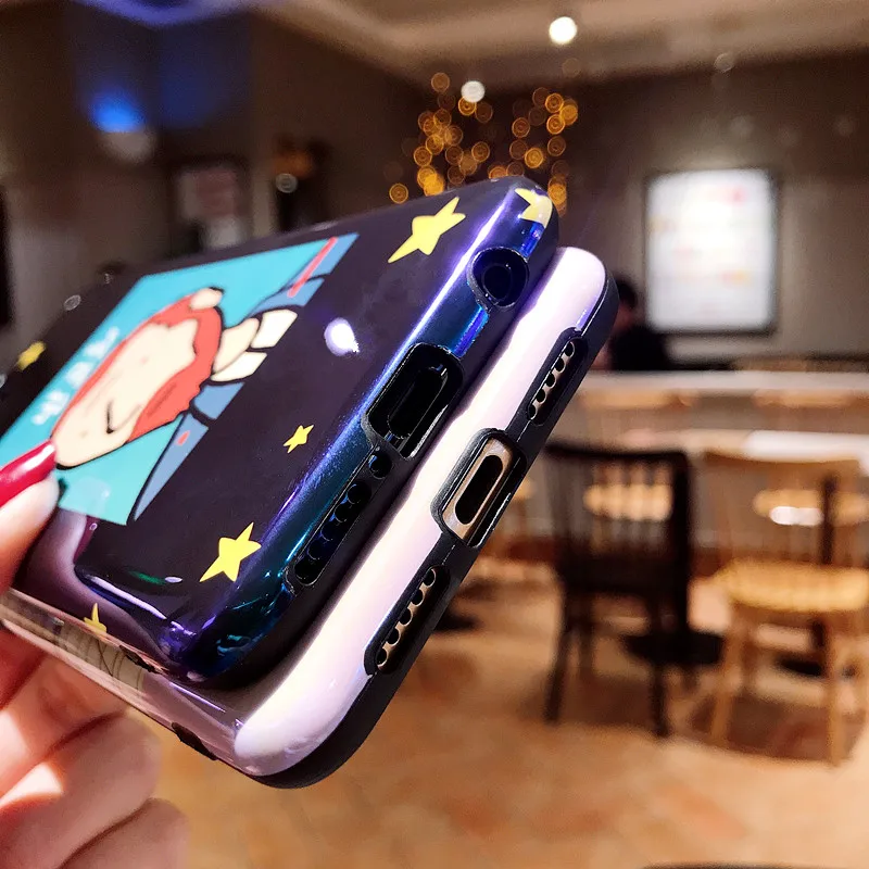 LANCHE Fashion Cartoon Phone Case Fundas For Huawei P20 Pro Lite Honor 9 10 Nova 2s 3i Blu-ray Soft Silicone Cover |