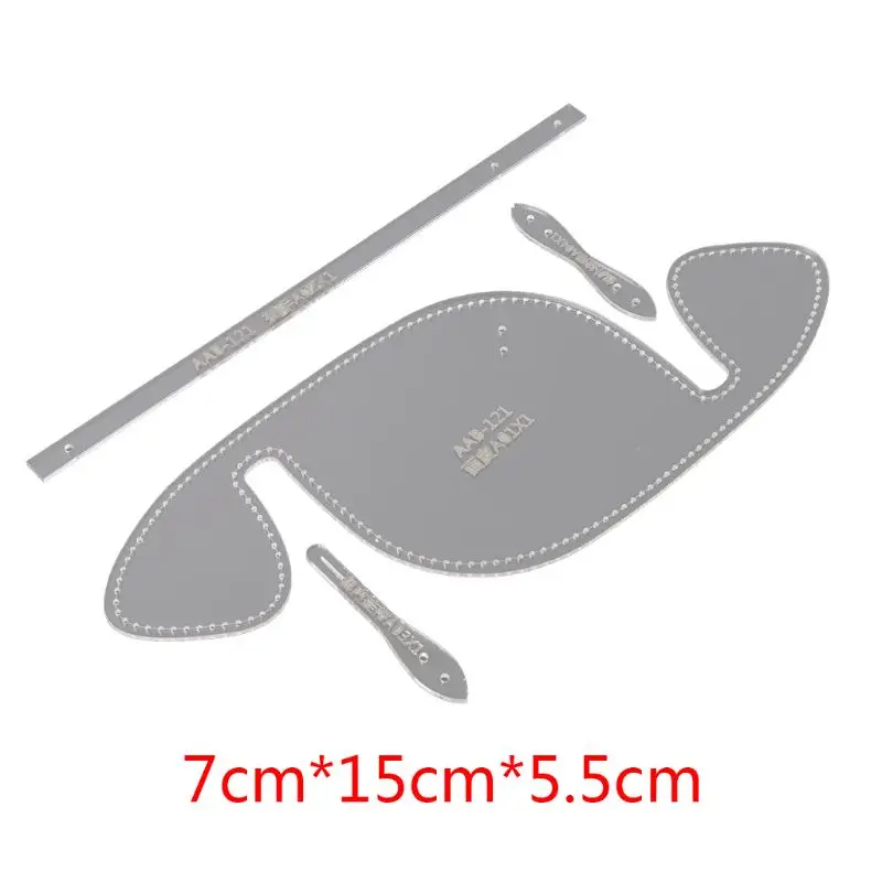 Акриловый прозрачный чехол для автомобильных ключей 4 шт./компл. мини Чехол