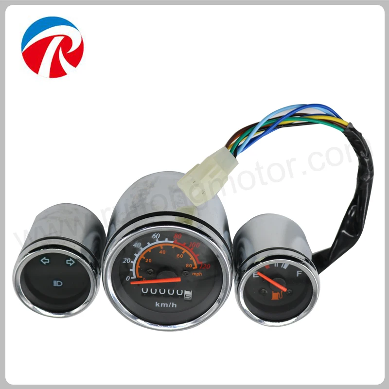 Ретро Гранд 125cc круглый мотоцикл хромированный спидометр|chrome speedometer|motorcycle