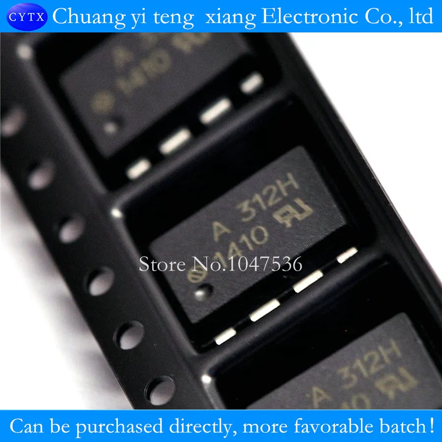 

A312H QCPL-312-h light coupling patch SOP8 optoisolator photoelectric coupling 10PCS/LOT
