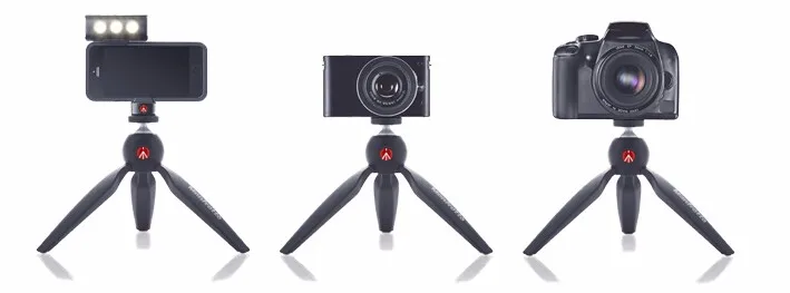 Manfrotto PIXI MTPIXI-B Настольный набор портативный мини штатив головка SLR одиночный микро-Автоспуск