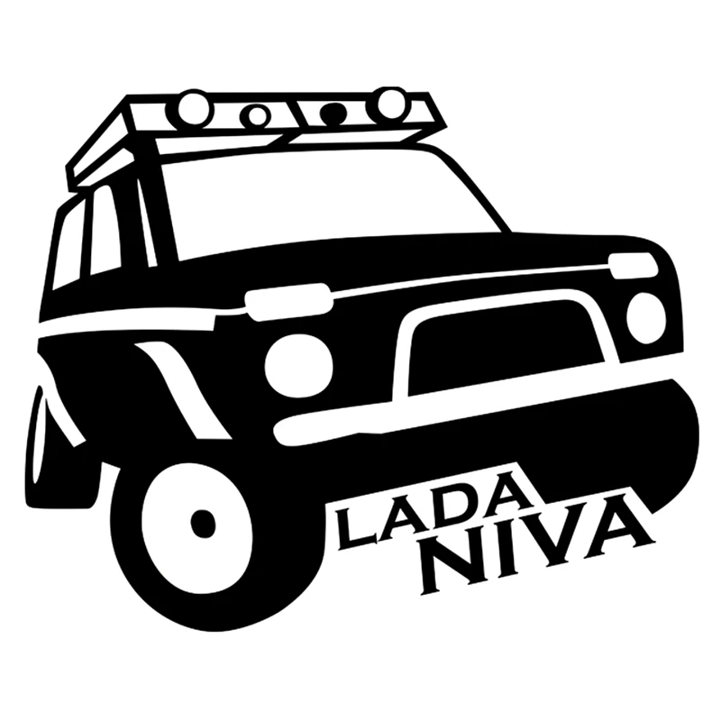 CS 1210# наклейки на авто LADA NIVA водонепроницаемые машину наклейка для автонаклейка