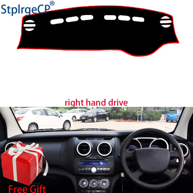 

Car Dashboard Cover Mat for changan HONOR 2012-2015 Right Hand Drive Dashmat Pad Dash Mat Covers Dashboard Accessories