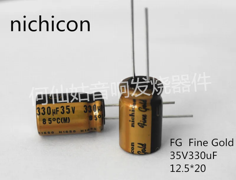 10 шт./20 шт. NICHICON емкость FG серии 35v330uf 12*20 аудио супер конденсатор